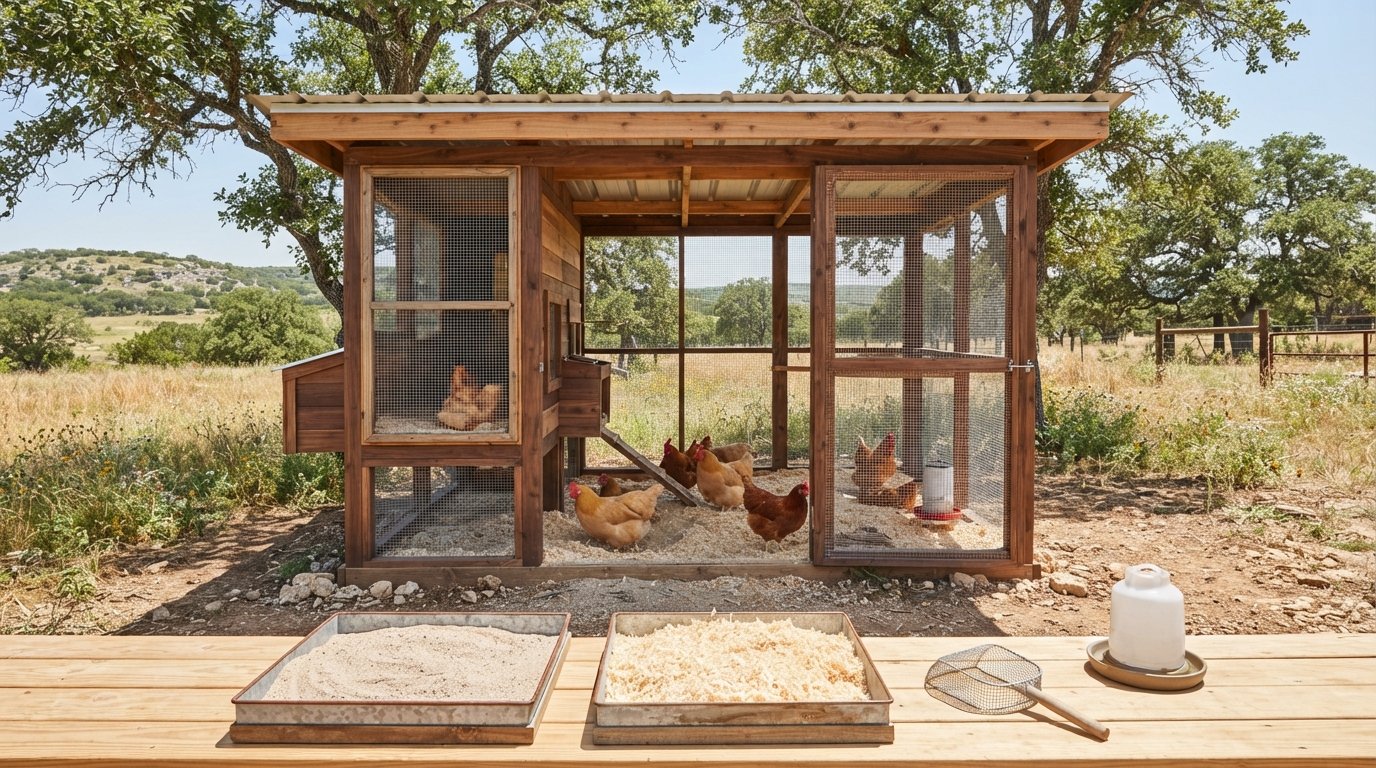Best Chicken Bedding for Texas Summer: Beat the Heat