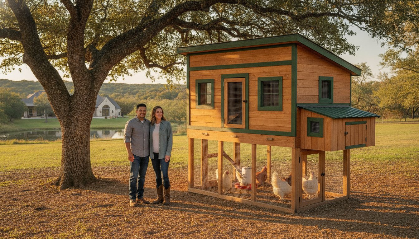 Best Chicken Coops for Large Breeds in Texas: 2026 Guide