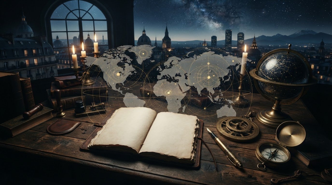 Best Cities for a Writer Astrocartography: Map Your Creative Coordinates