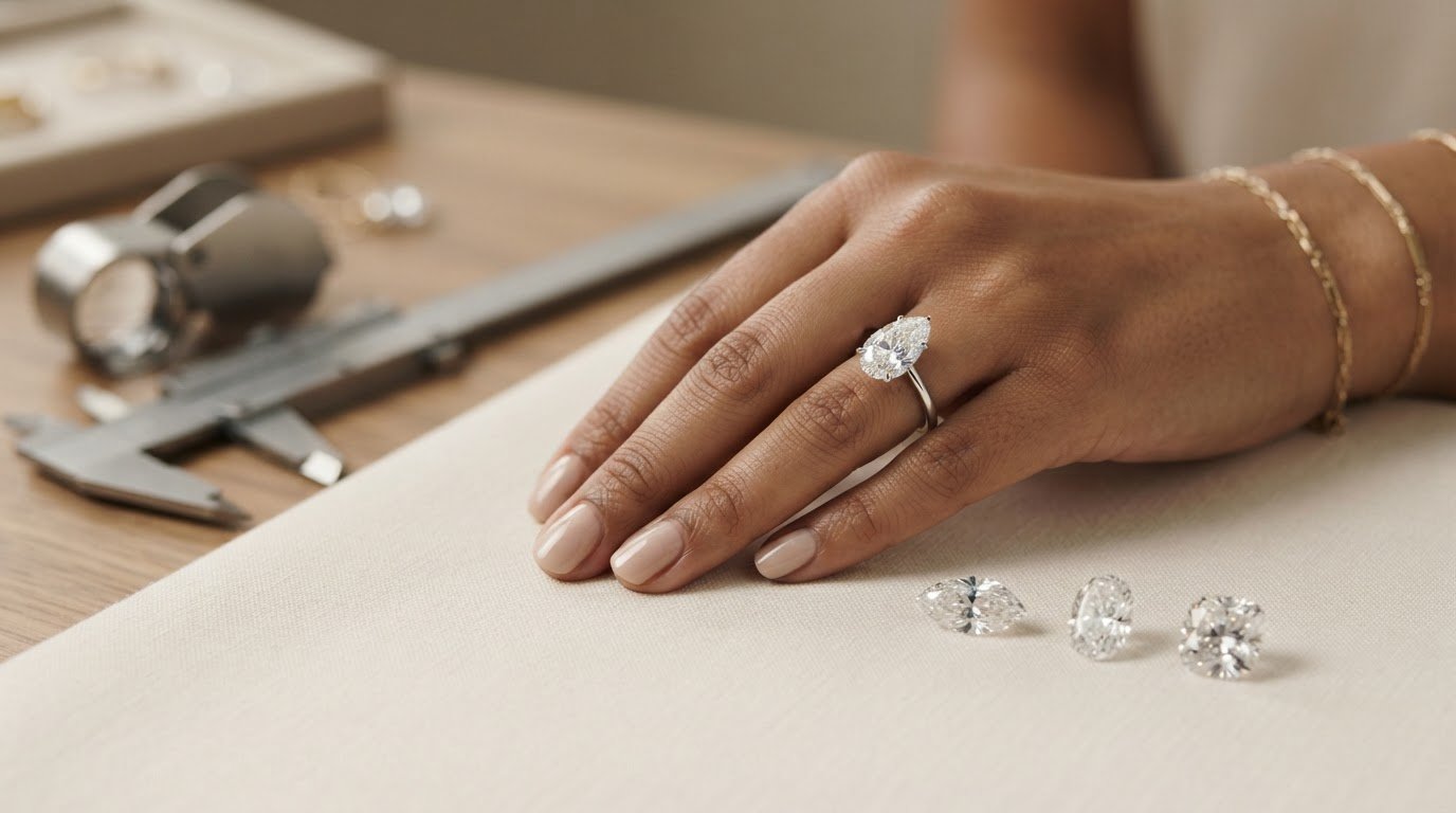 Best Diamond Shapes for a Larger Look: Natural Diamond Guide
