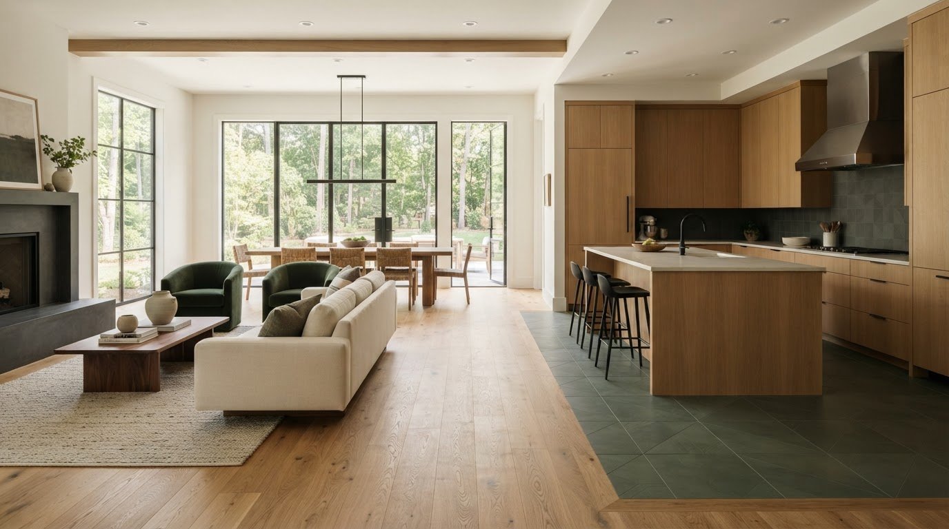 Best Flooring for an Open-Concept Home: How to Choose