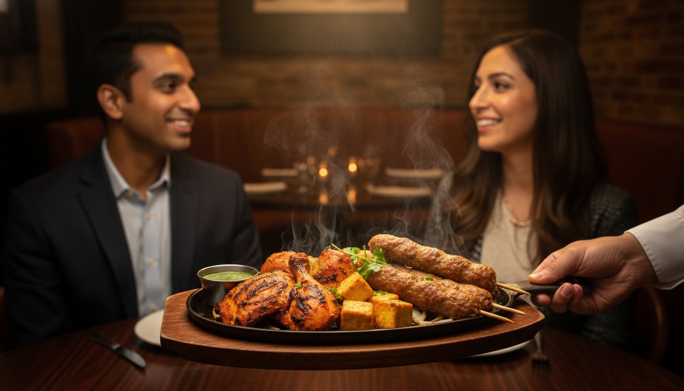 Best Indian Food in the East Bay for a Date Night: The Live Grill Experience