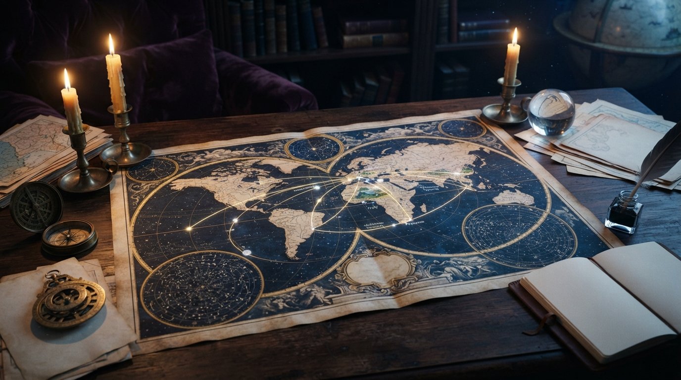 Best Places to Retire Astrocartography: Locational Astrology for Your Next Chapter