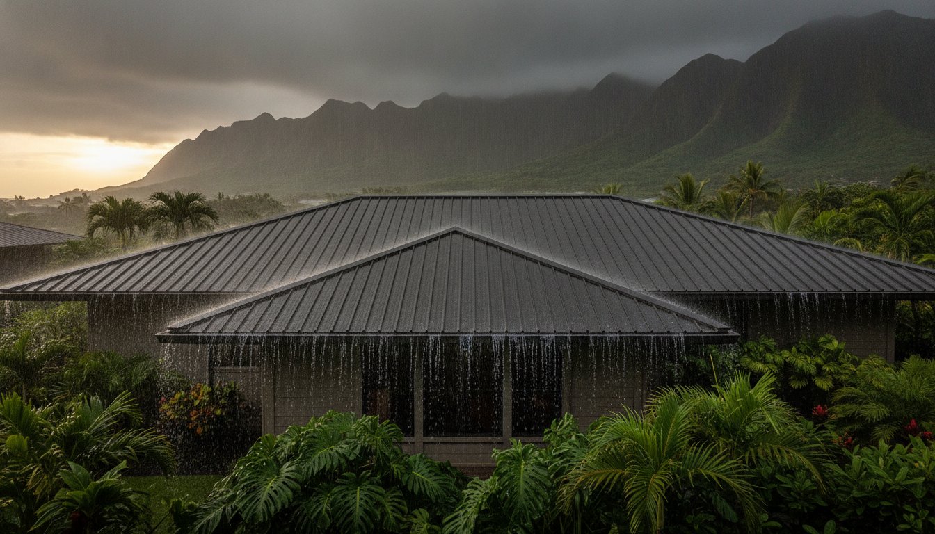 Best Roofing Materials for Heavy Rain in Oahu: 2026 Homeowner’s Guide