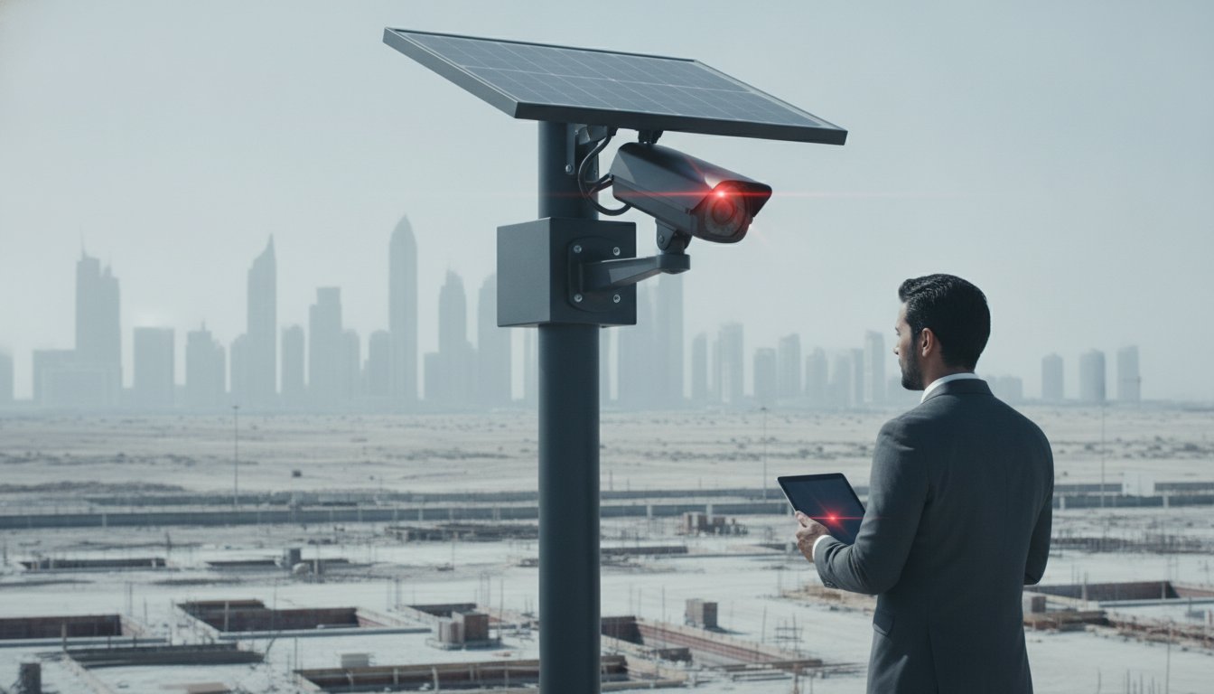 Best Solar Security Cameras for UAE Homes & Businesses