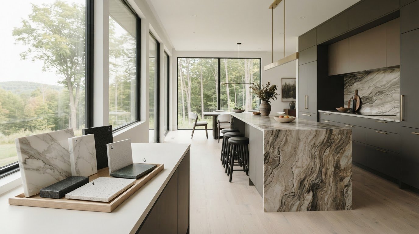 Best Stone for a Minimalist Kitchen Design: A 2026 Guide