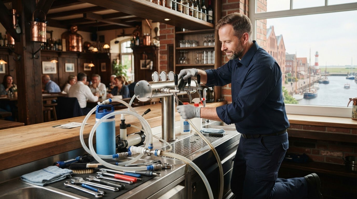 Bierleitungsreinigung in Schleswig: Professioneller Service für die Gastronomie