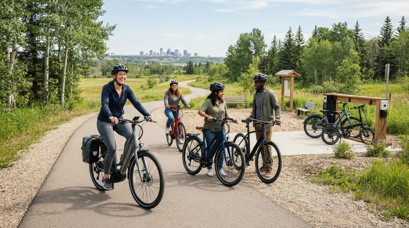 Bike Rental Service in Sherwood Park: Choose the Right E-Bike Rental