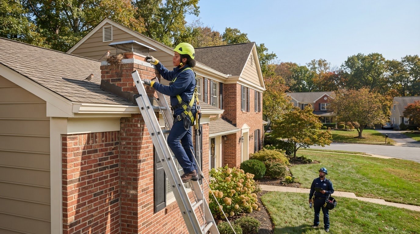 Bird Nest Removal from a Chimney in NJ: Safe Steps for Homeowners