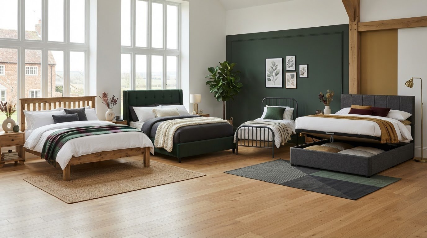 Birlea bed prices, styles and included items for UK homes
