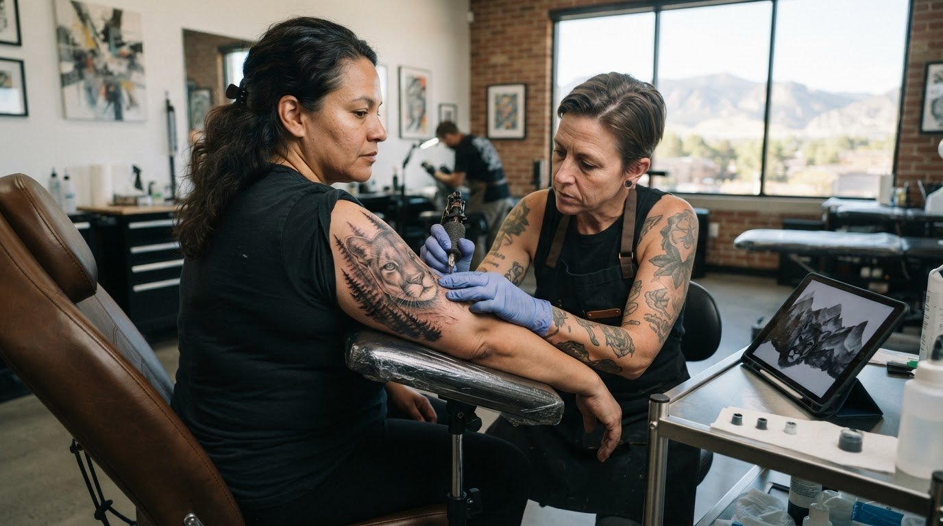 Black and Grey Realism Tattoo in Denver: How to Plan a Piece That Lasts