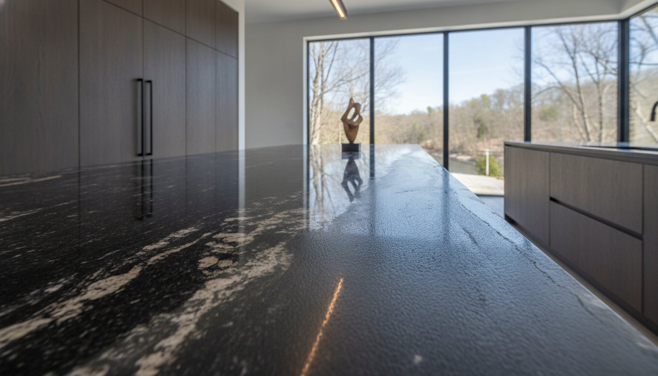 Black Granite Slab Finishes: A Connoisseur’s Guide to Luxury Surfaces