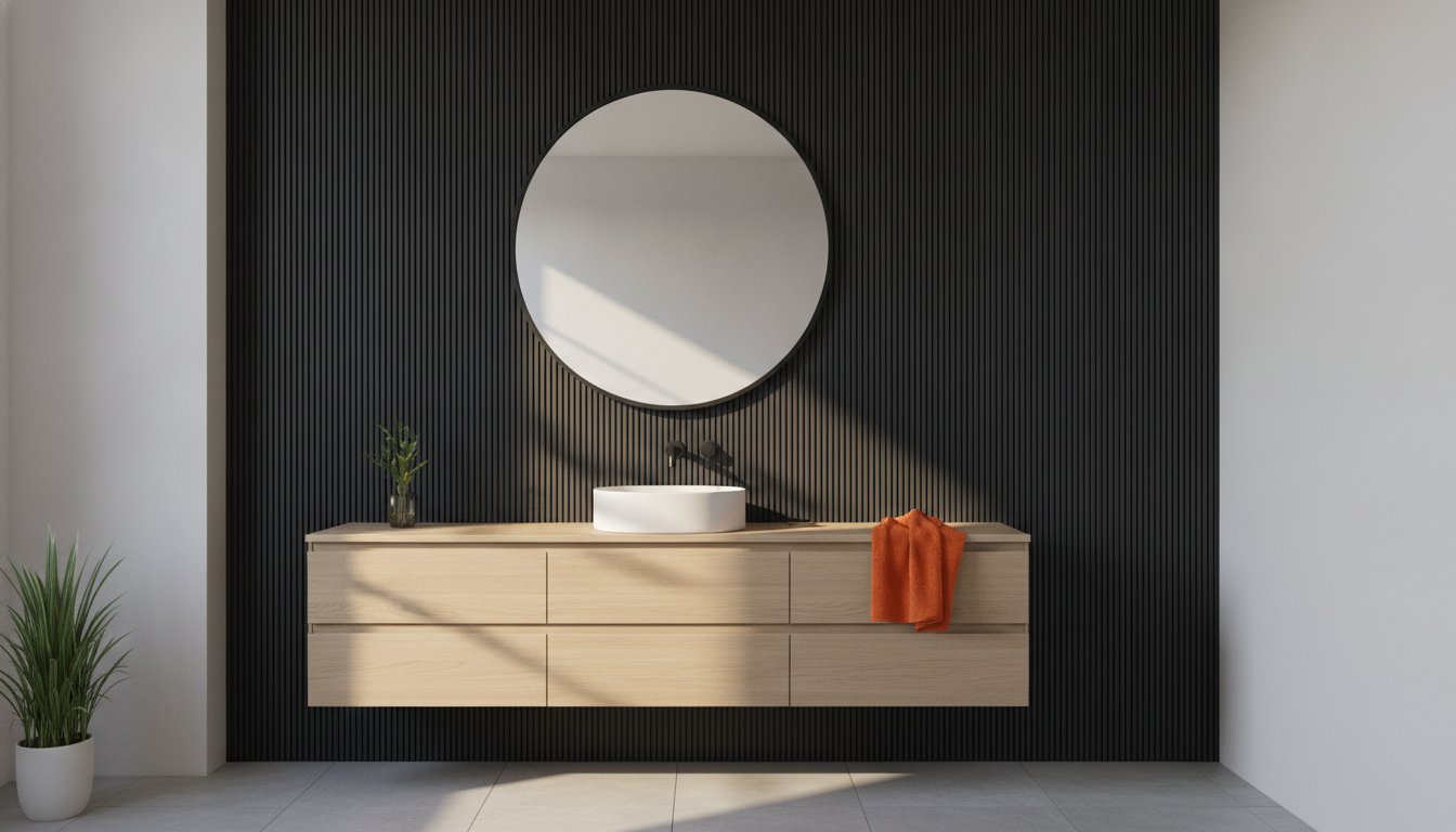 Black Slatted Bathroom Wall Panels: The 2026 Design & Installation Guide
