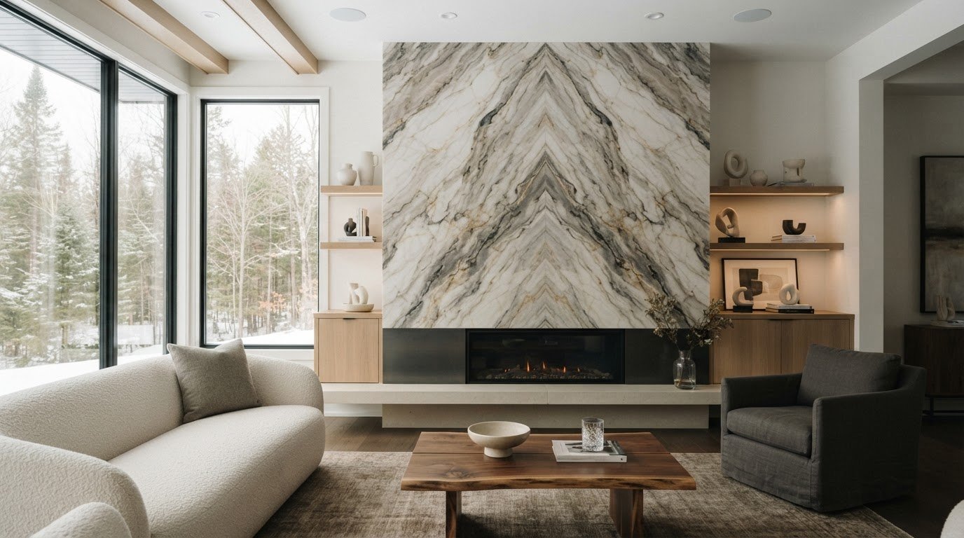 Bookmatched Quartzite for a Feature Wall: A Buyer’s Guide