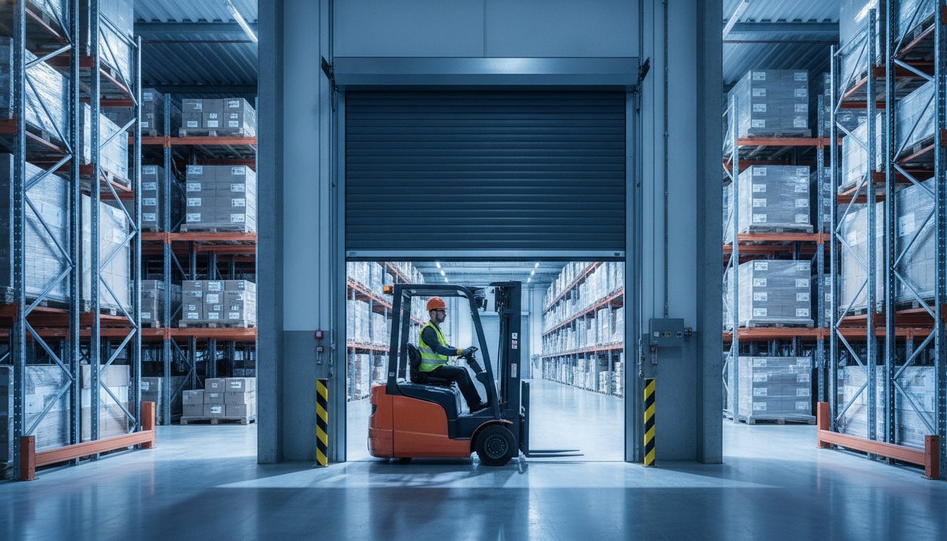 Bramy szybkobieżne dla przemysłu: Kompletny przewodnik po wyborze i optymalizacji logistyki (2026)