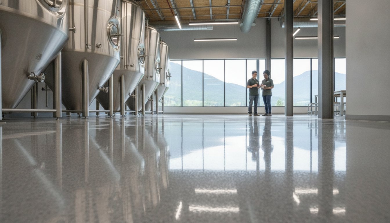 Brewery Floor Coatings in the Fraser Valley: The Industrial Luxury Guide