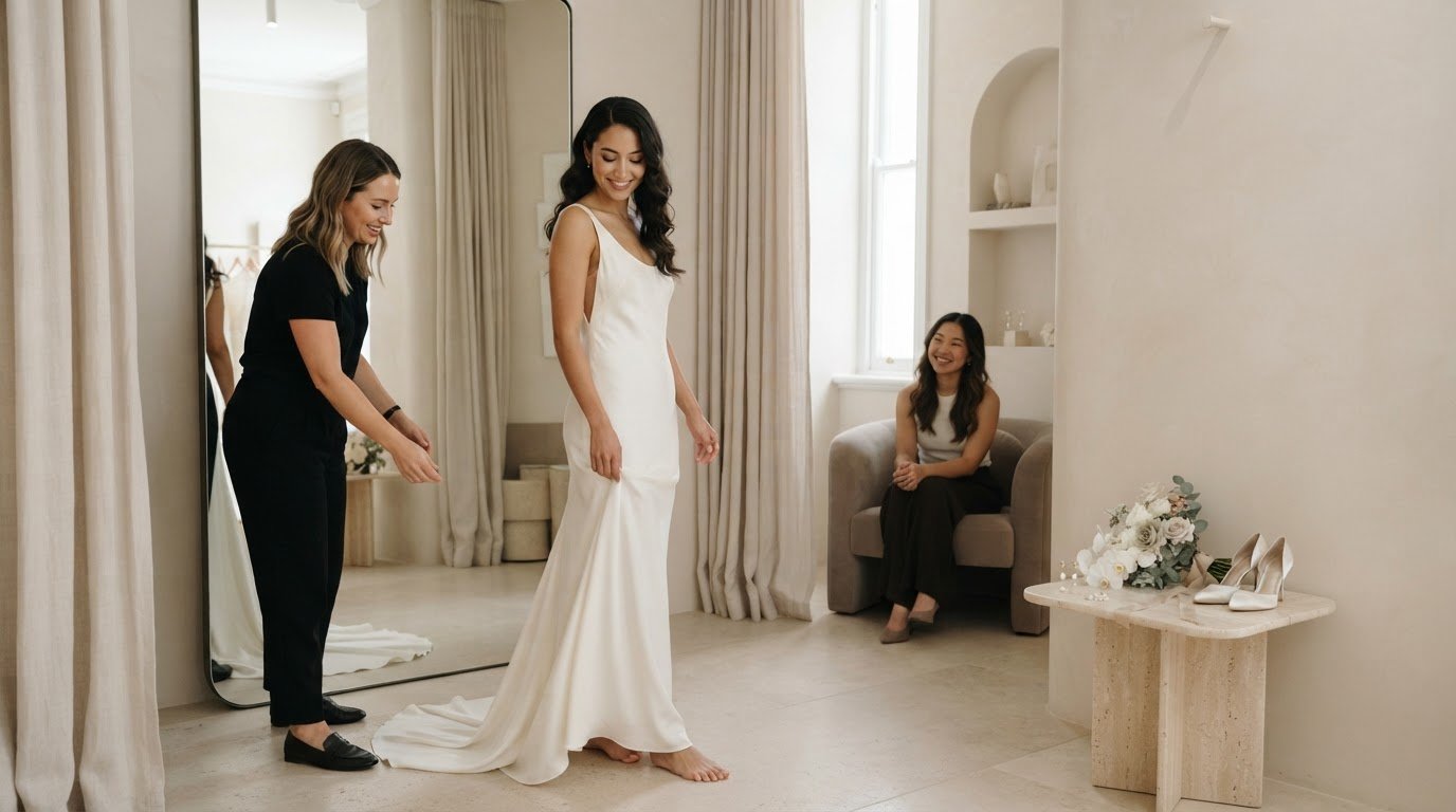 Bridal Styling Appointments in Sydney with In-Store Help