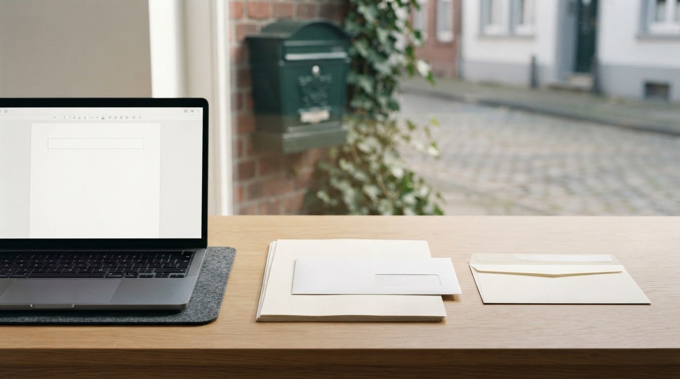 Brief online versenden: Ablauf, Leistungen und passende Versandart