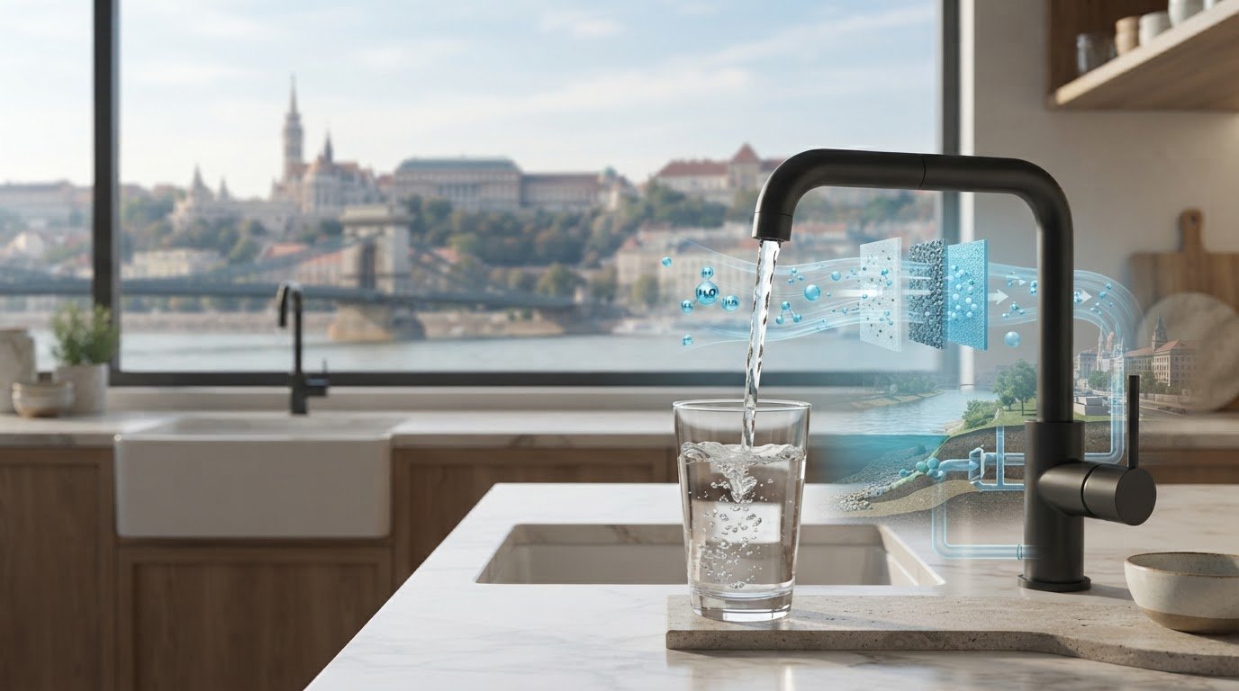 Budapesti csapvíz minősége 2026-ban: mit mutatnak az adatok?