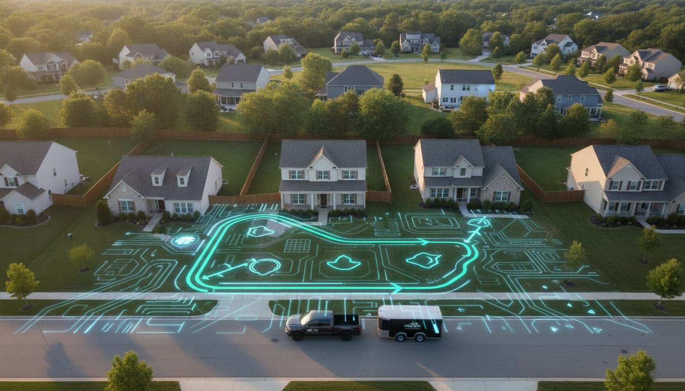 Building Dense Lawn Care Routes for Maximum Efficiency