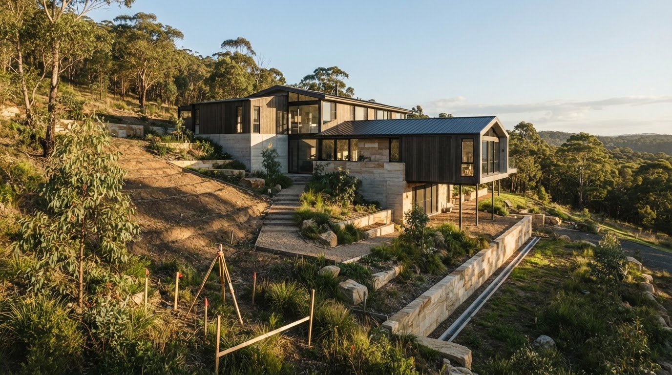 Building on a Sloping Block: Cost Implications and Design Choices