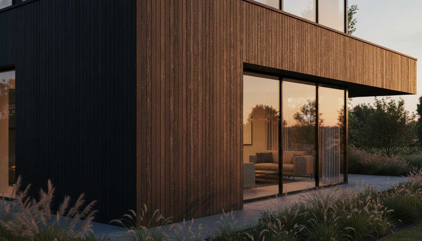 Burned wood effect gevel: de trend van 2026 voor een stijlvolle woning