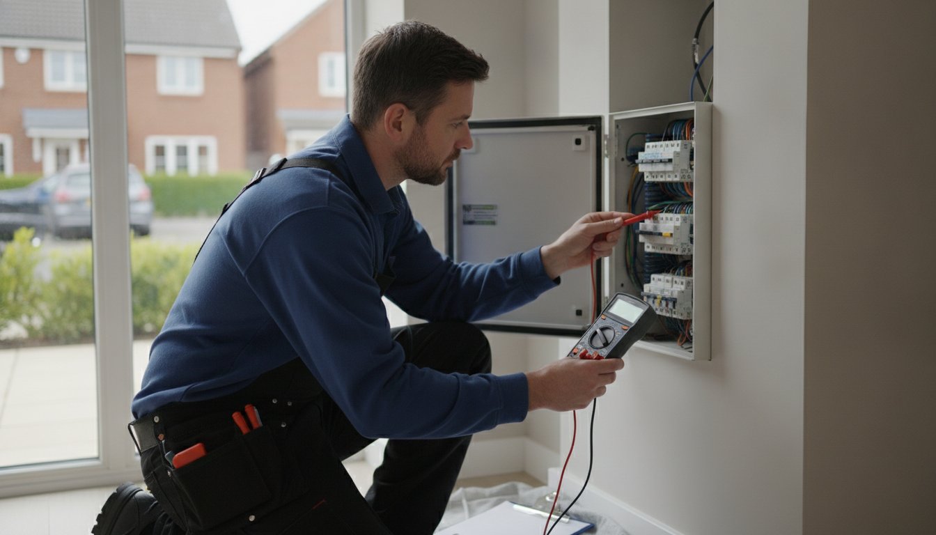 Business electrical safety certificate Northampton