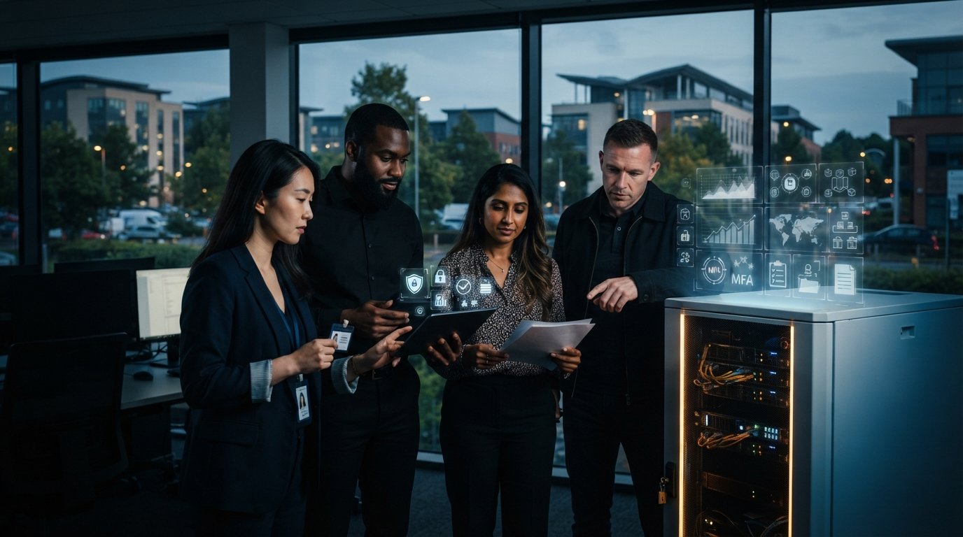 Business security audit checklist for access and employee readiness