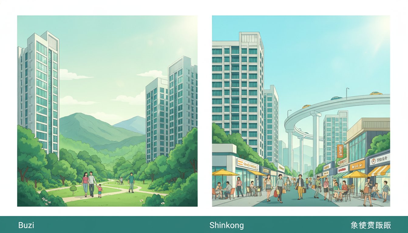 廍子 vs. 新光重劃區比較：2026 台中首購族買房終極資源指南