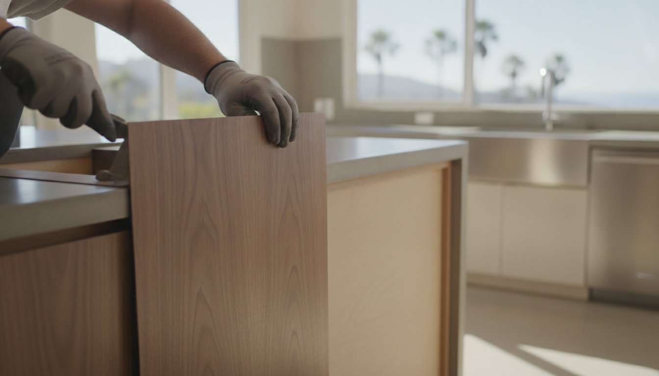 Cabinet Veneer Installation: The Professional Guide to Luxury Kitchen Refacing