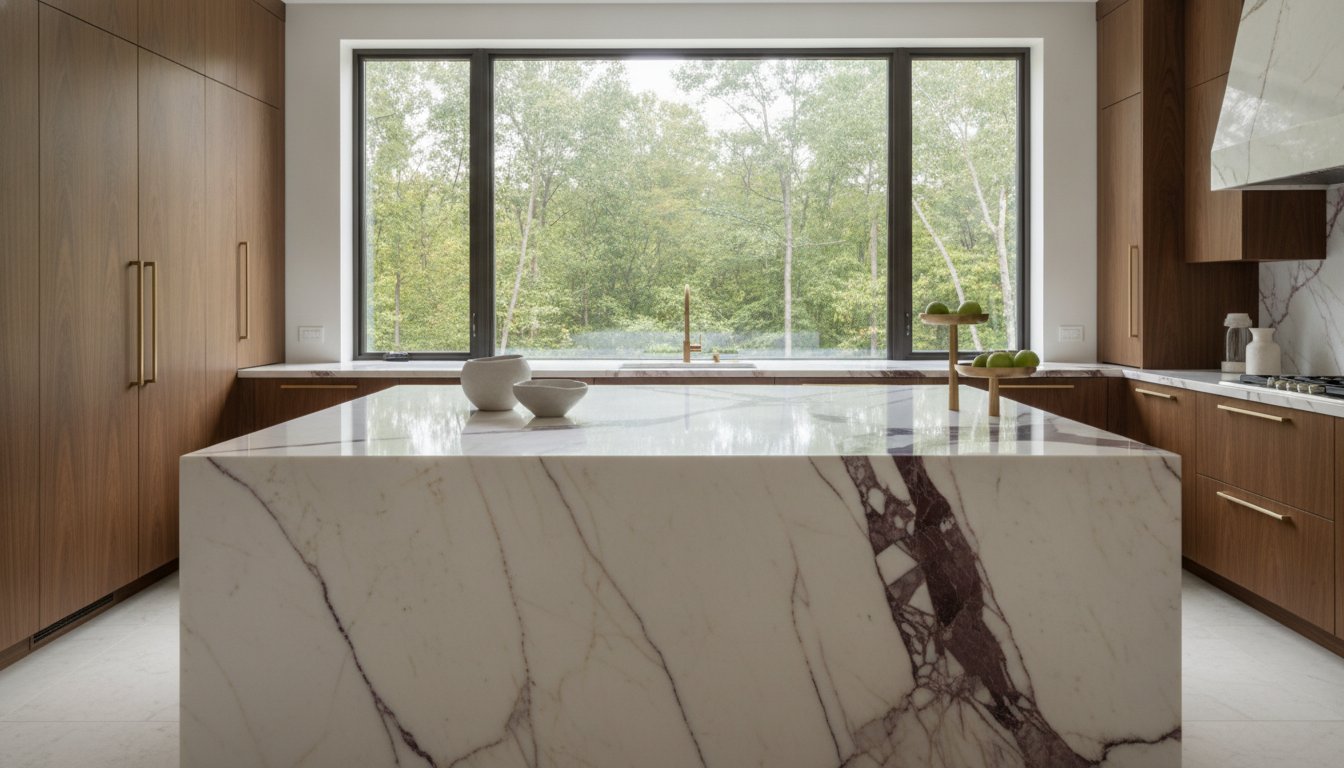 Calacatta Viola Marble Slabs: The Connoisseur’s Guide to Bold Italian Elegance