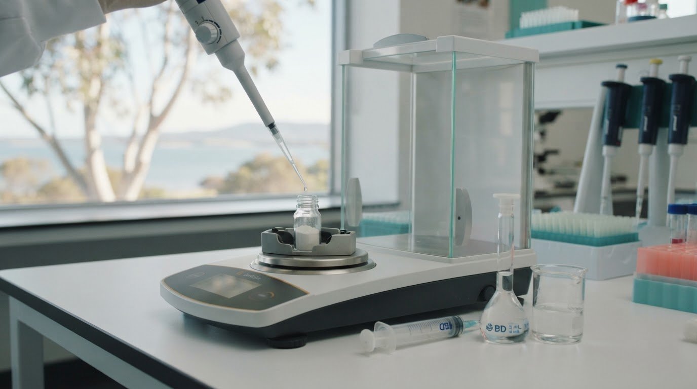 Calculating Peptide Concentration: A Technical Guide
