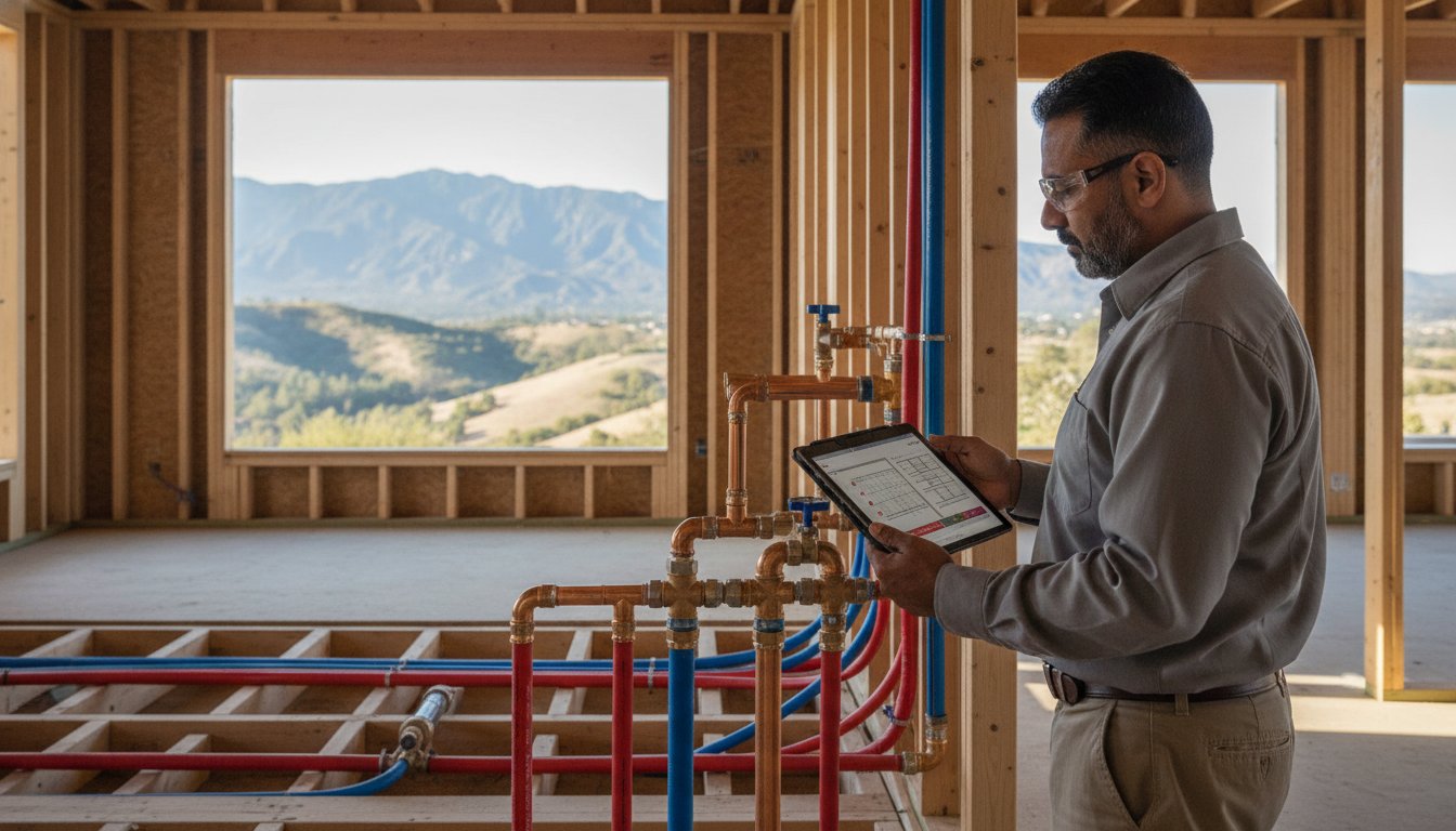 California New Construction Plumbing Checklist: 2026 Guide