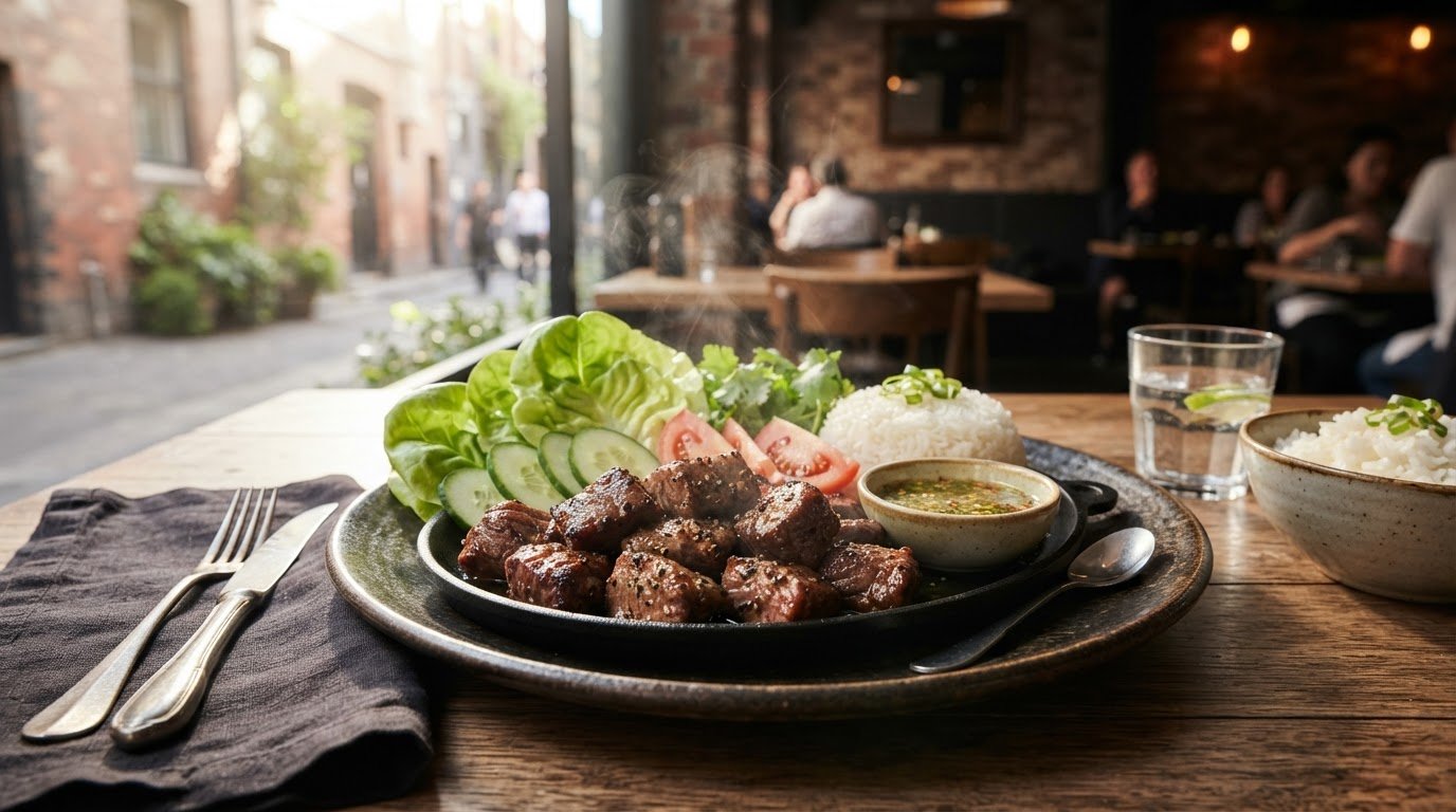 Cambodian Beef Loc Lac: A Guide to Its Peppery, Sizzling Appeal