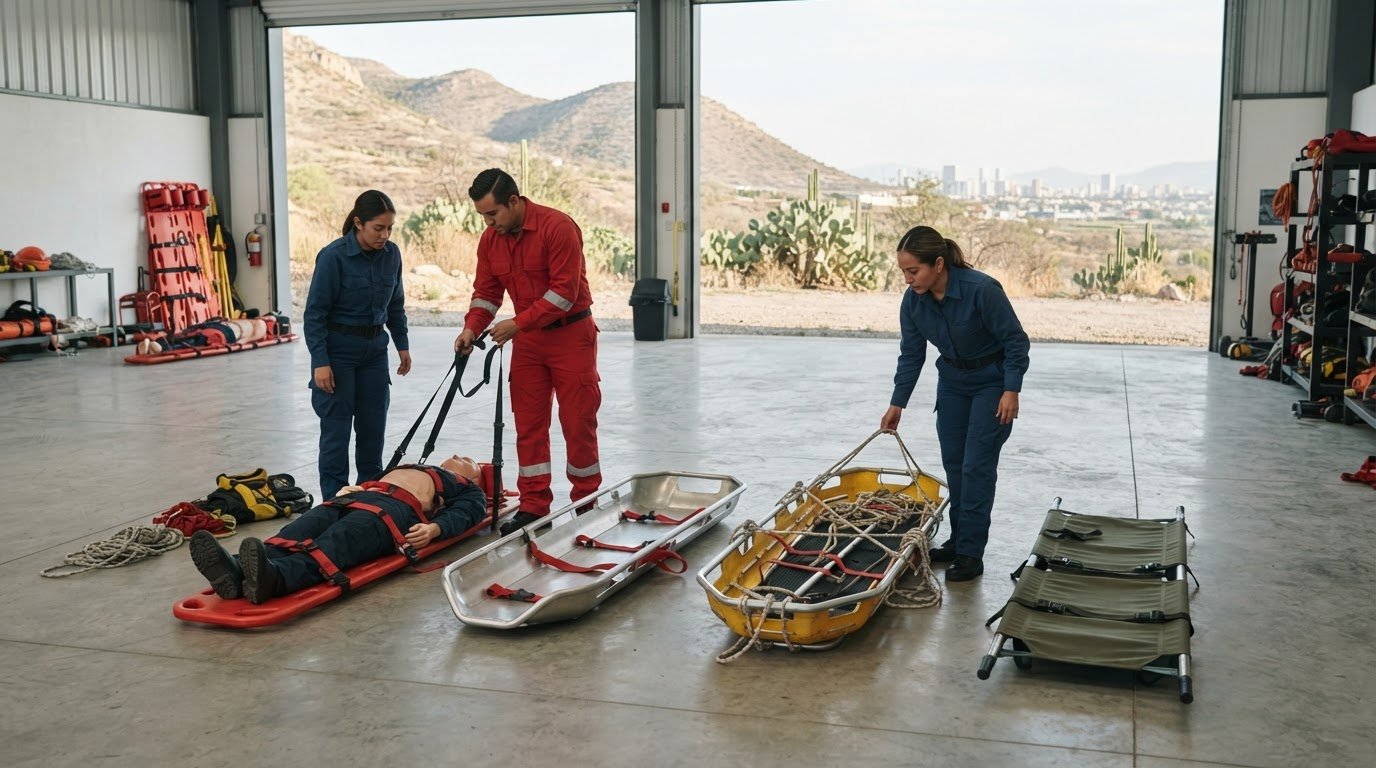 Camillas de emergencia: tipos, usos y criterios para elegir en 2026