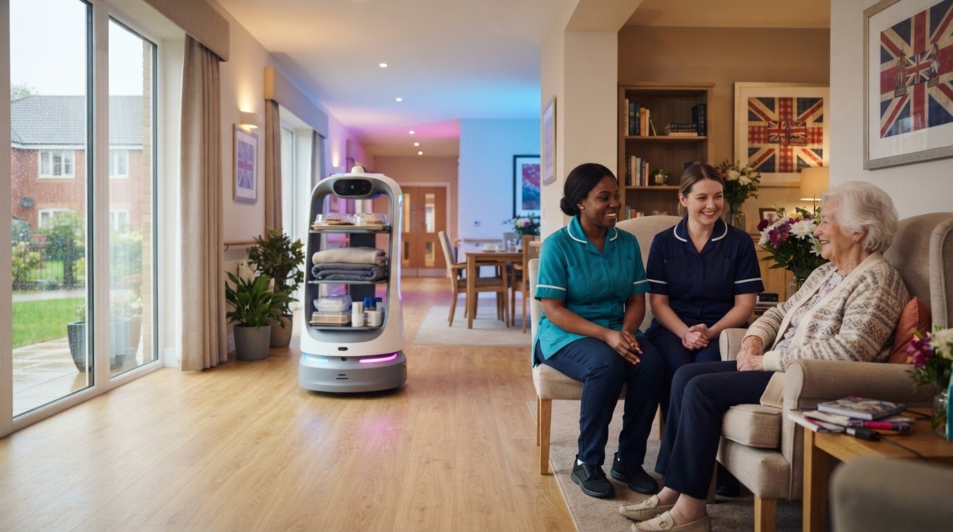 Can a Robot Help Solve Staff Shortages in UK Care Homes?