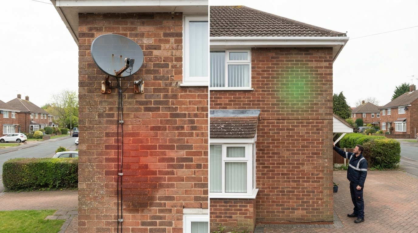Can a Satellite Dish Cause Damp? A UK Homeowner’s Checklist