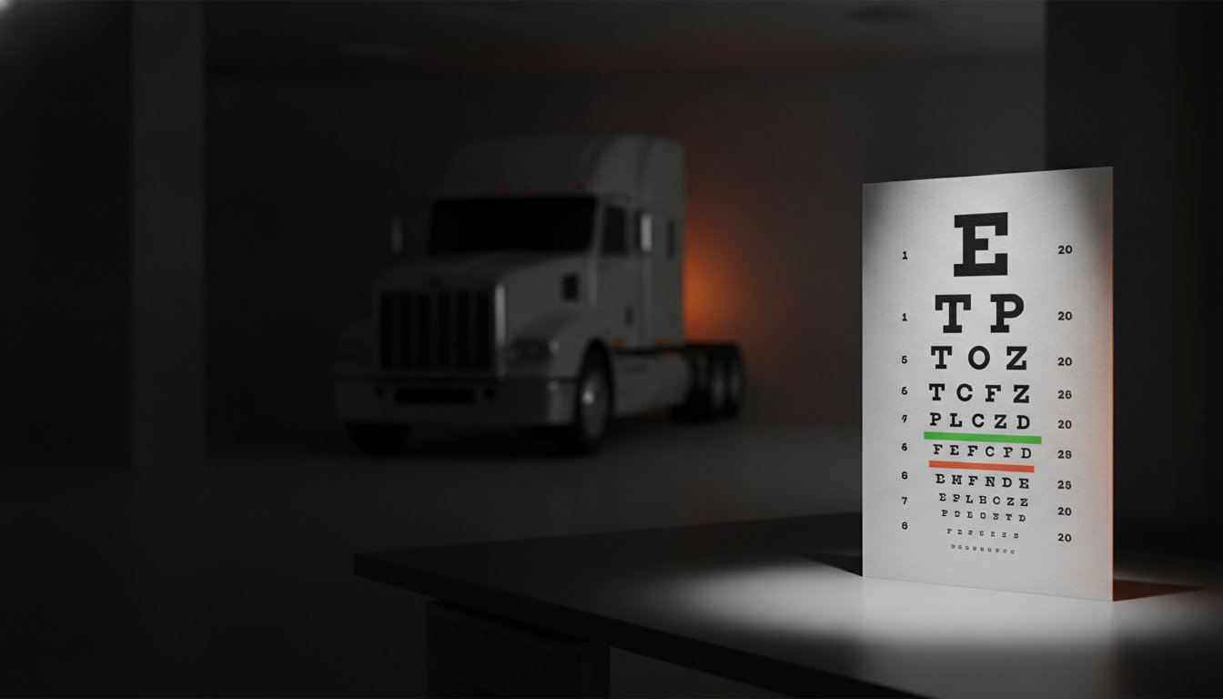 Can You Pass a DOT Physical with One Eye? The 2026 Guide to Monocular Vision