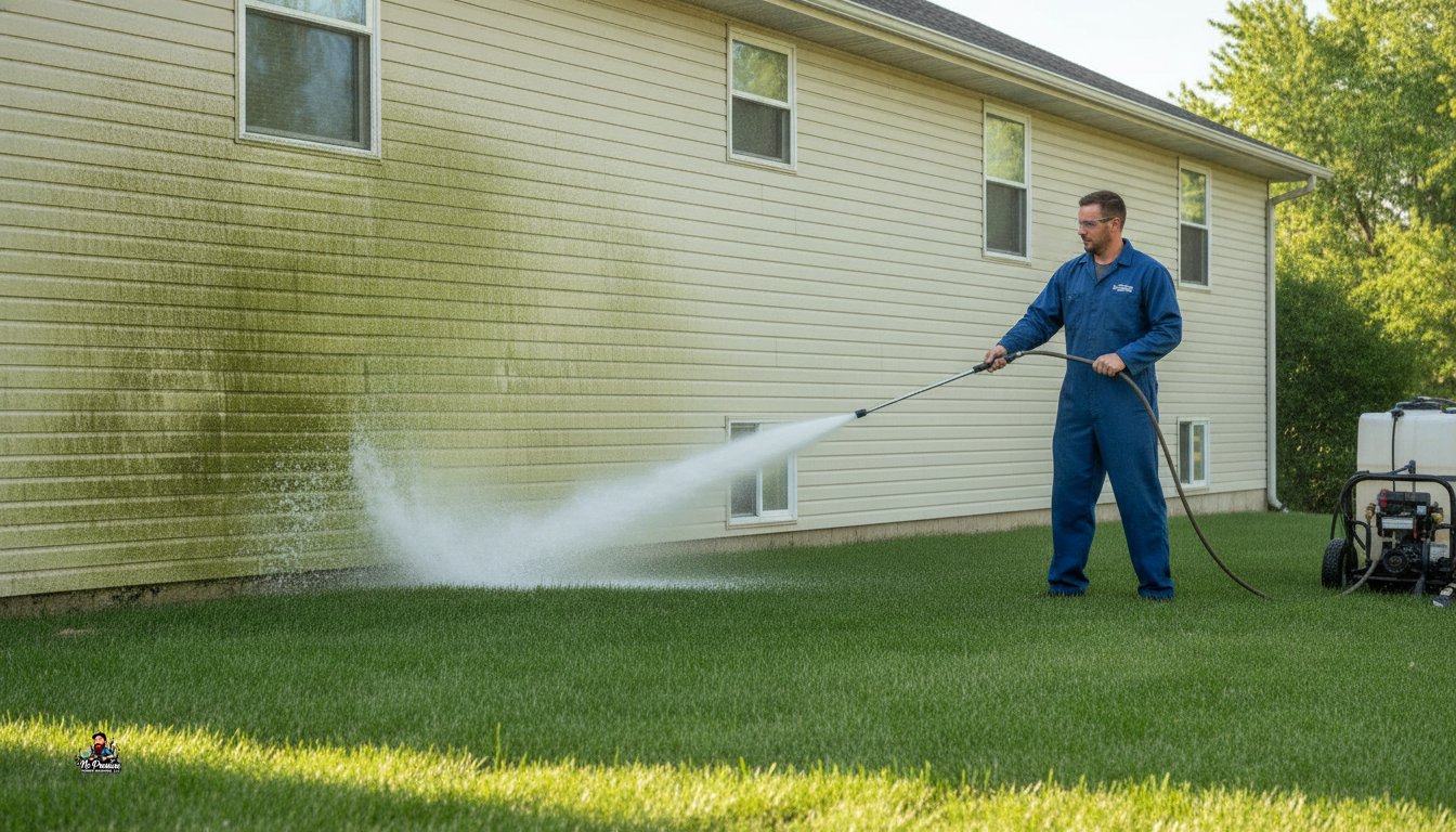 Can You Pressure Wash Vinyl Siding? Why Soft Washing Is the Safer Choice