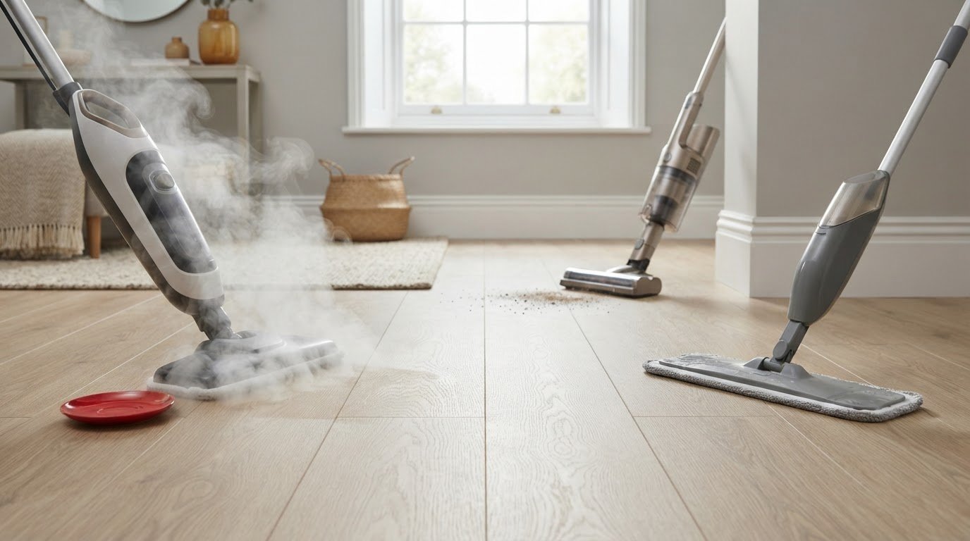 Can You Steam Clean LVT Flooring? What to Do Instead