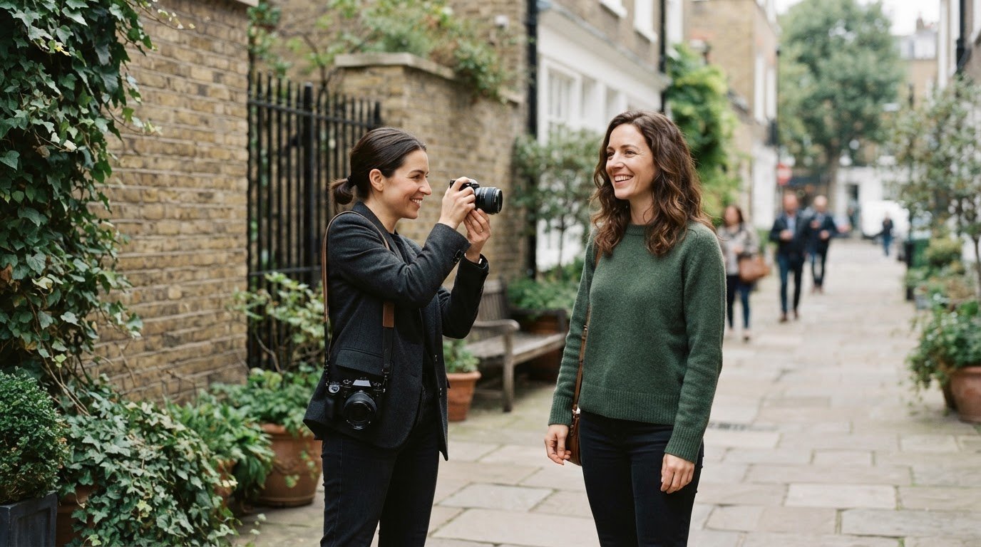 Candid Portrait Photographer in the UK for Client Sessions