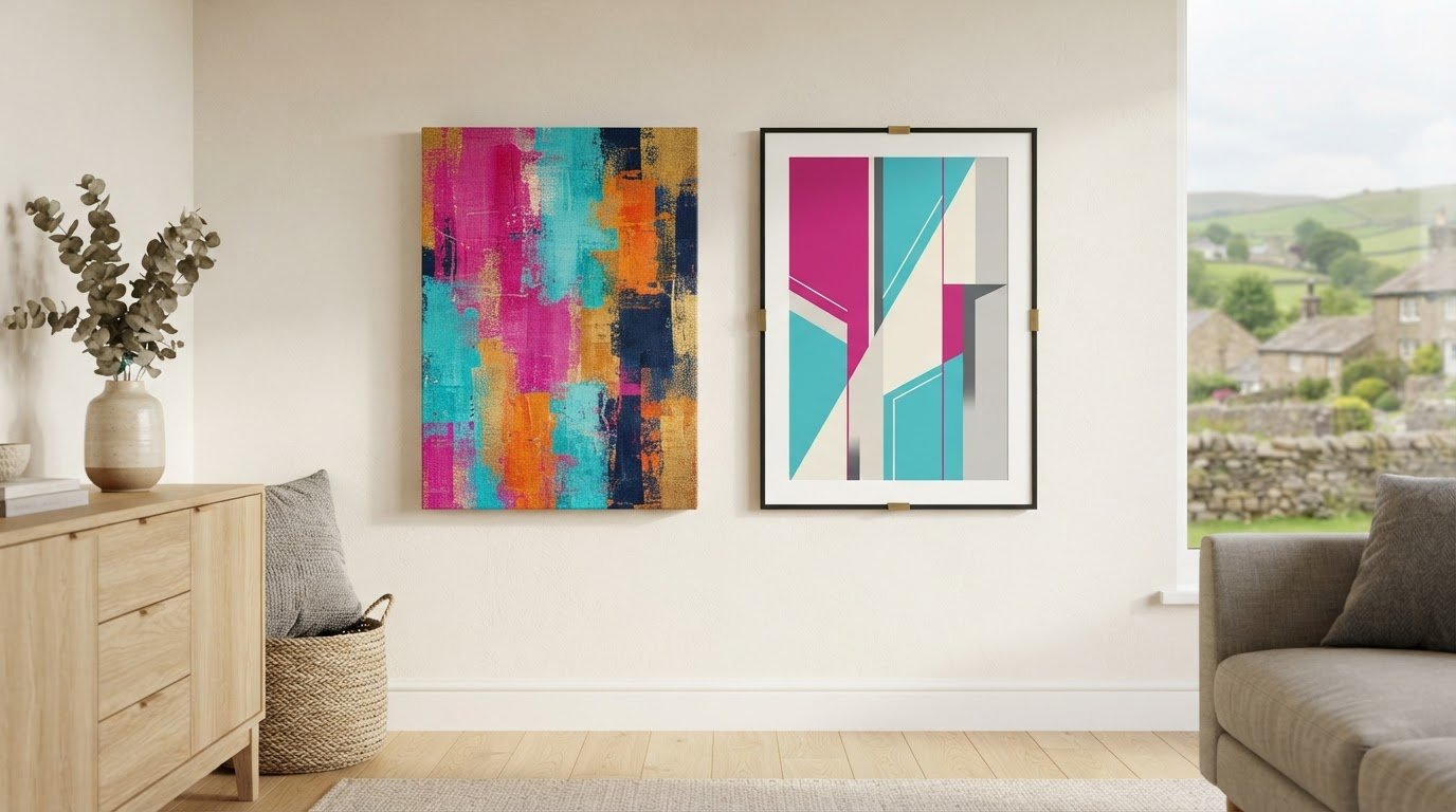 Canvas Prints Compared with Posters: Which Suits Your Space?