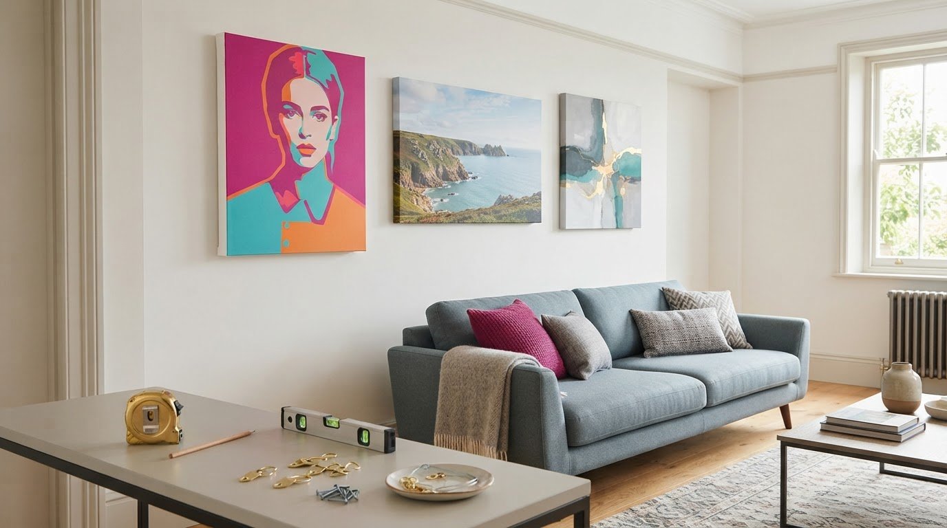 Canvas Prints for Home in the Right Size and Frame