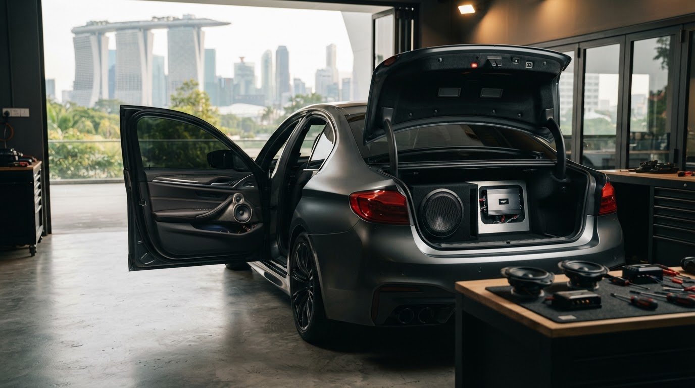 Car Audio Package Prices in Singapore for Speakers and Subwoofers