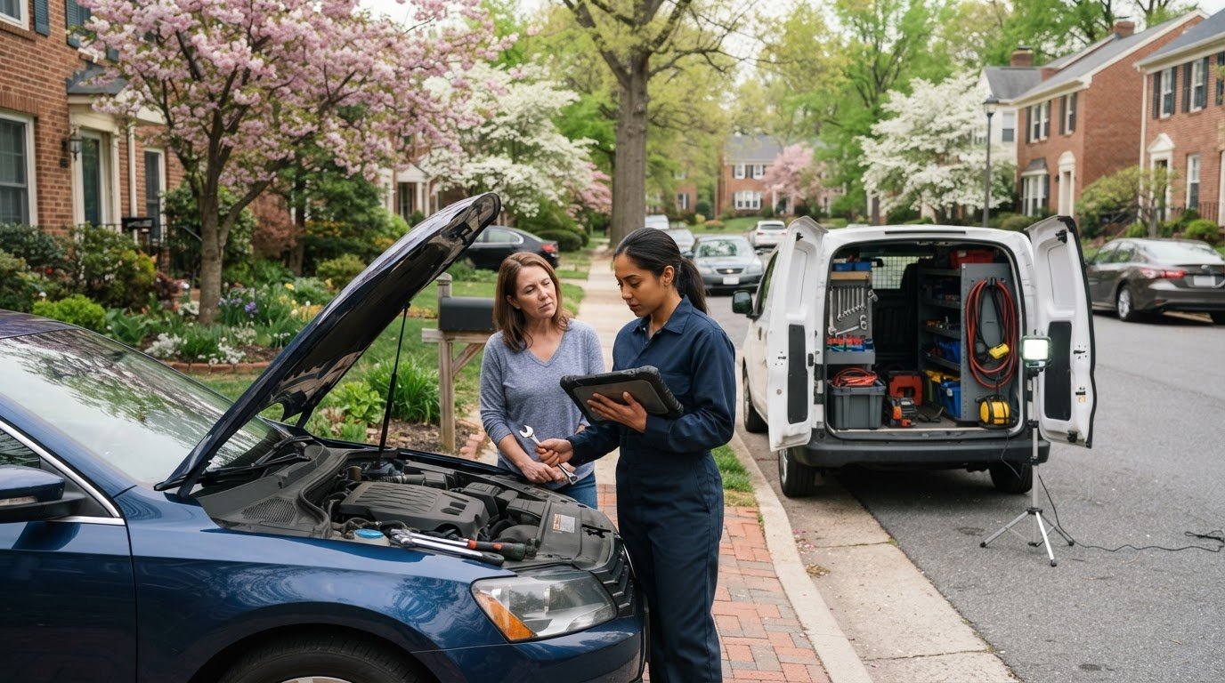 Car Repair Without Towing: When a Mobile Mechanic Can Help