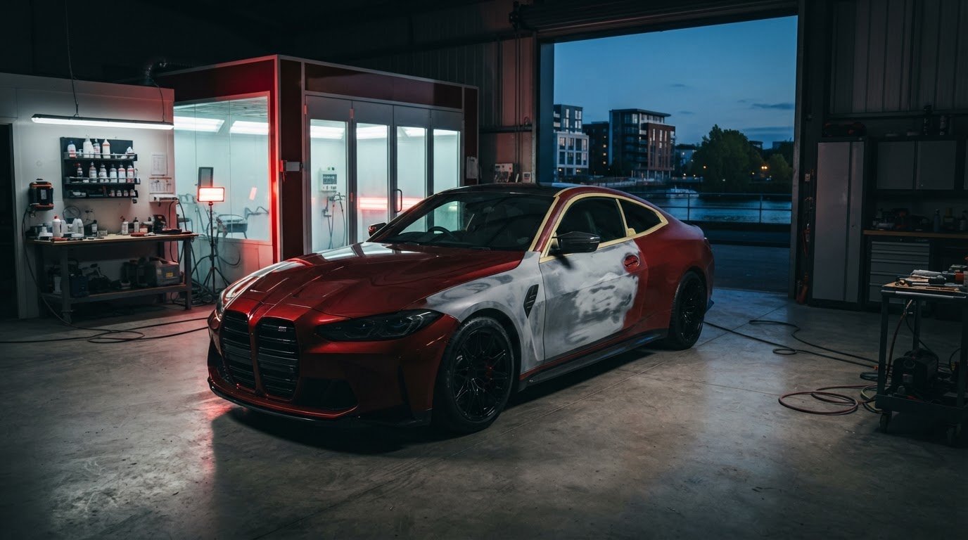 Car respray cost in Reading: what shapes your quote?
