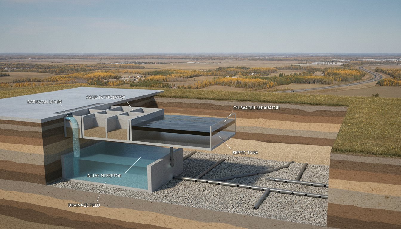 Car Wash Septic System Design: Alberta Guide