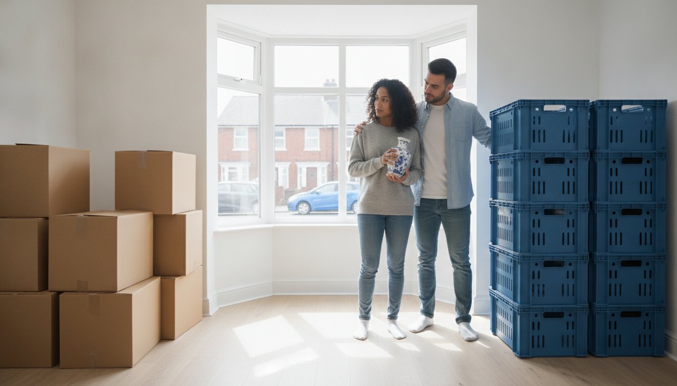 Cardboard vs Plastic Moving Boxes: The 2026 British Guide to Packing