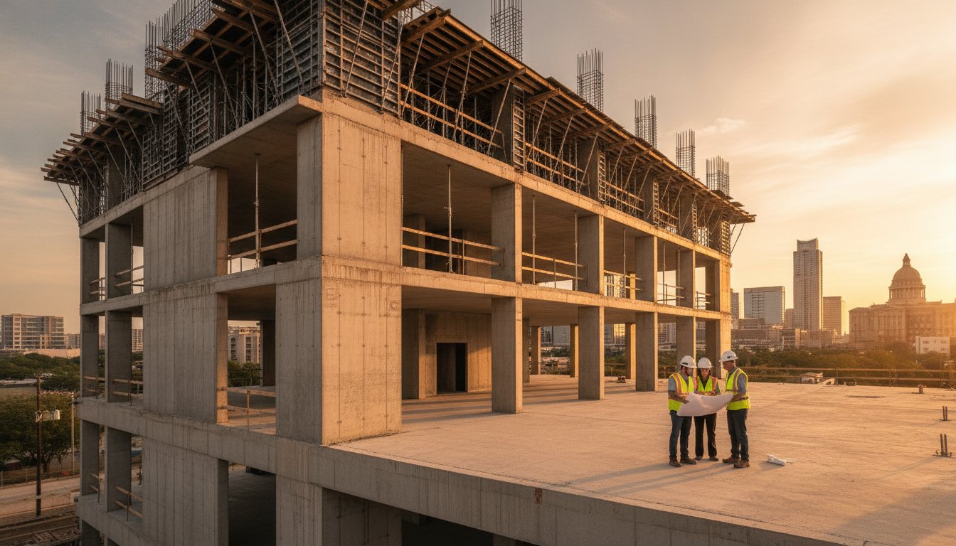 Cast-in-Place Concrete: Top Choice for Texas Projects