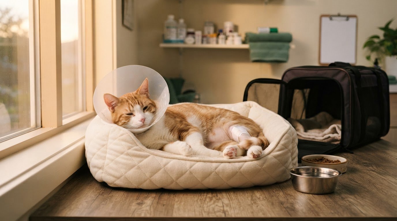 Cat Neuter Recovery Timeline: What to Expect Day by Day